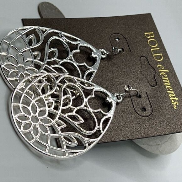 Bold Elements Earrings - Picture 4 of 6